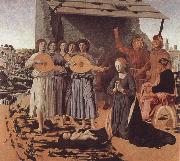 Piero della Francesca Nativity oil painting reproduction
